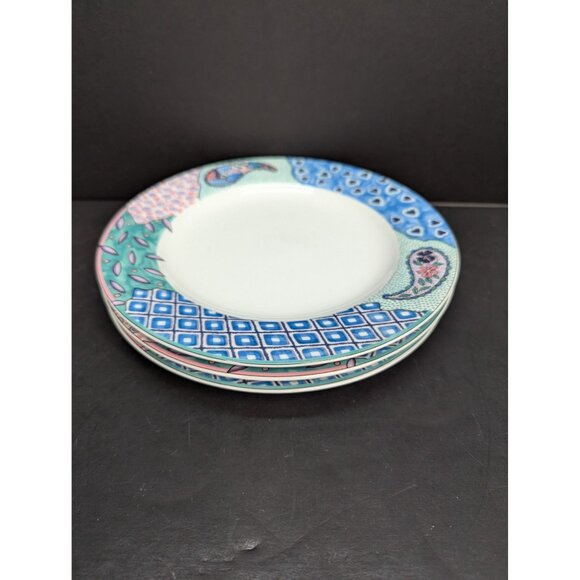 Studio Nova Medley Y0284 Salad Plate 8 1/4" Replacement Set of 3 Discontinued - Picture 10 of 11